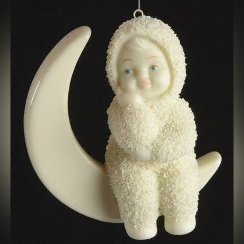 Snowbabies “moon dreams “ Christmas Ornament With Box